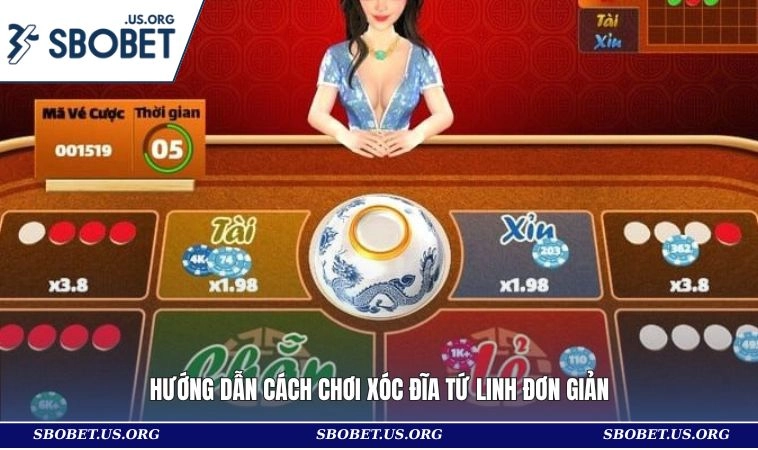 Hướng dẫn cách chơi Xóc Đĩa Tứ Linh đơn giản